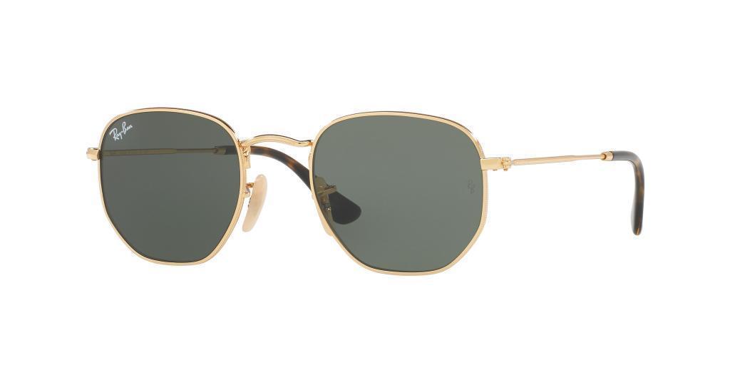 Ray-Ban Hexagonal Flat Lenses Sunglasses, Size 51 (M)