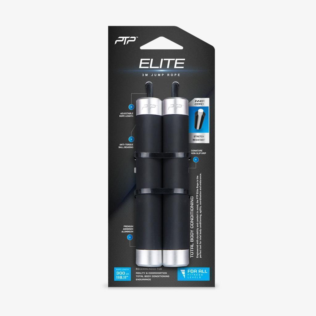 PTP ELITE JUMP ROPE BLACK