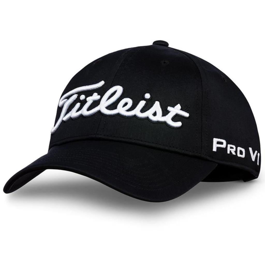 Titleist Tour Performance Staff Collection Cap - Black/White