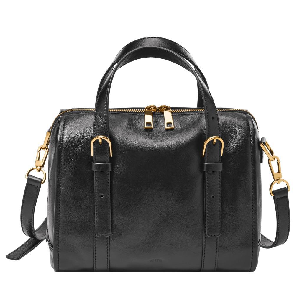 Fossil Carlie Satchel Black