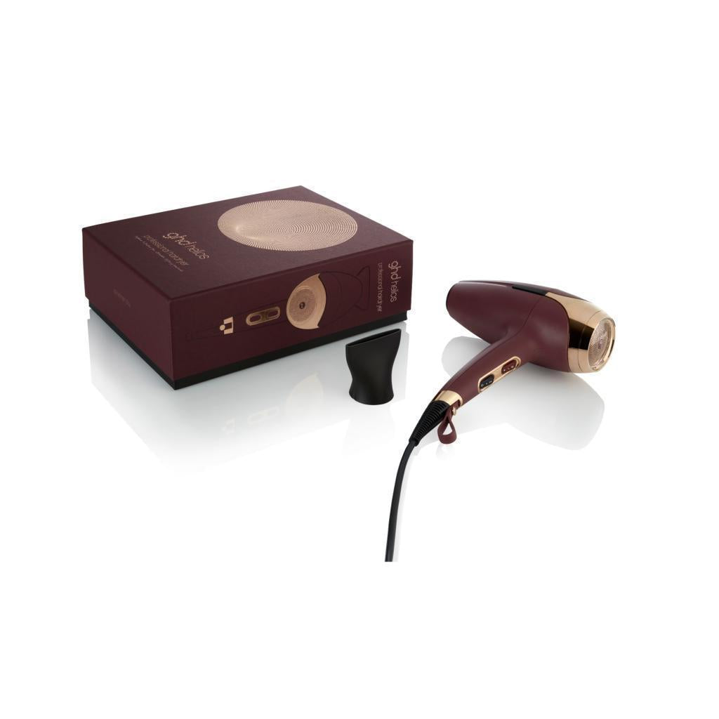 ghd Helios Professional Hairdryer Plum + GWP (Bodyguard Heat Protector 120ml)