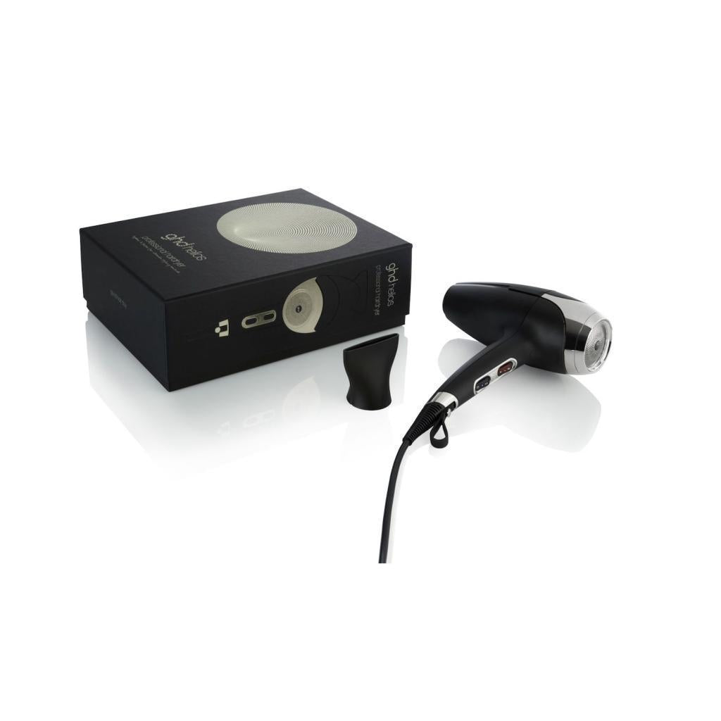 ghd Helios Professional Hairdryer Black + GWP (Bodyguard Heat Protector 120ml)