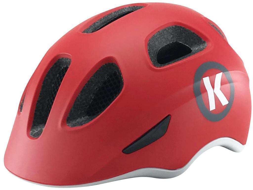 ByK Mini Cycling Helmet Matt Red - White