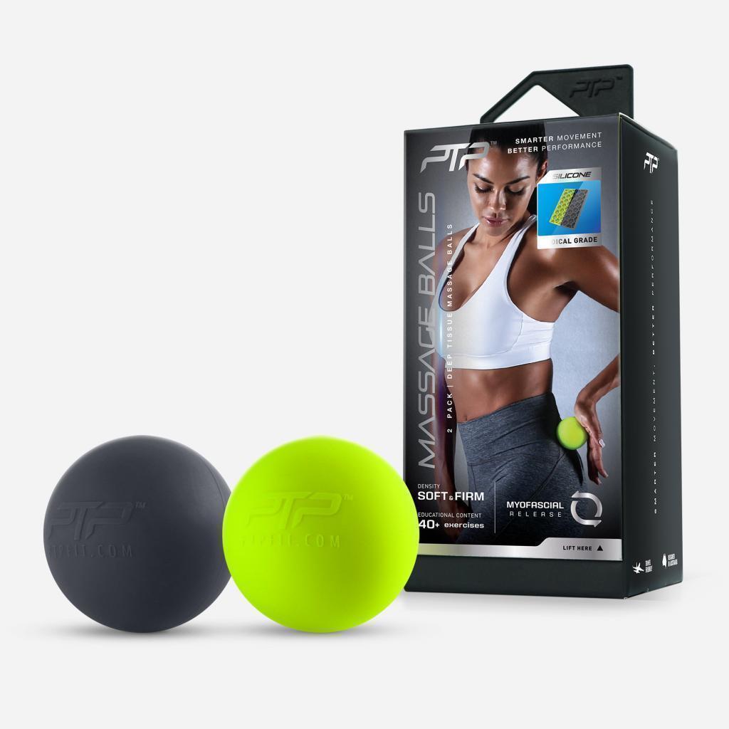 PTP Massage Balls Combo Lime & Black