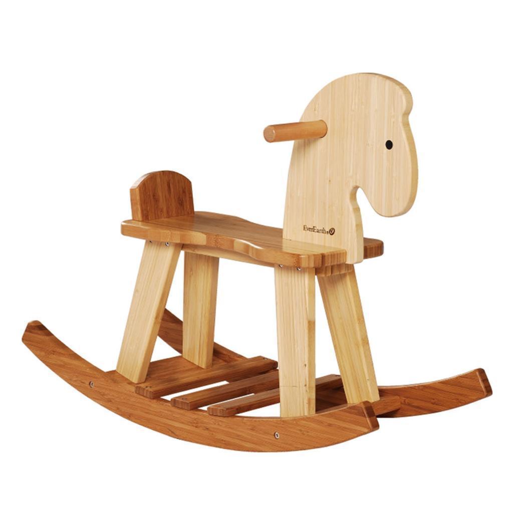 EverEarth Bamboo Rocking Horse