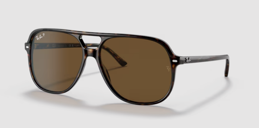Ray-Ban Bill, Havana, Polar Brown, Size 56 (XS)