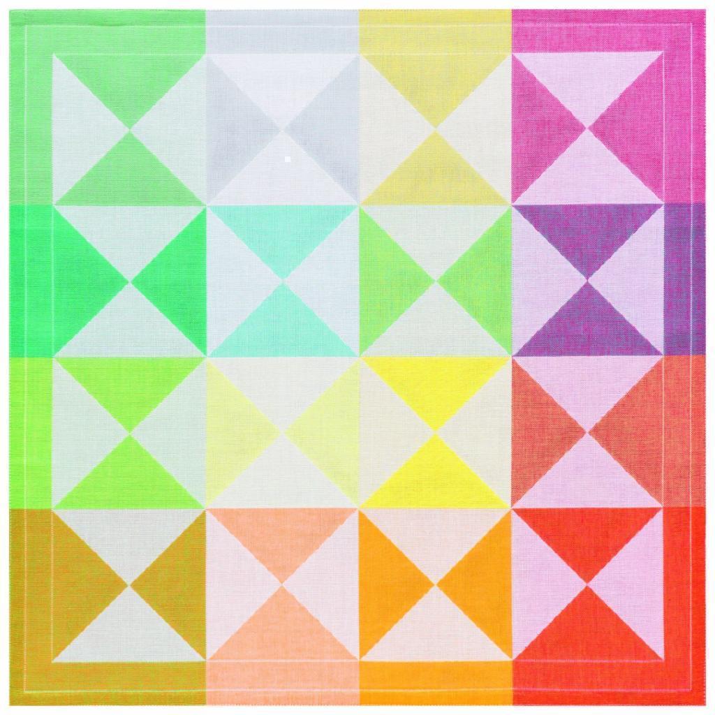 Le Jacquard Francais Cotton Napkin 'Origami' Multicolour