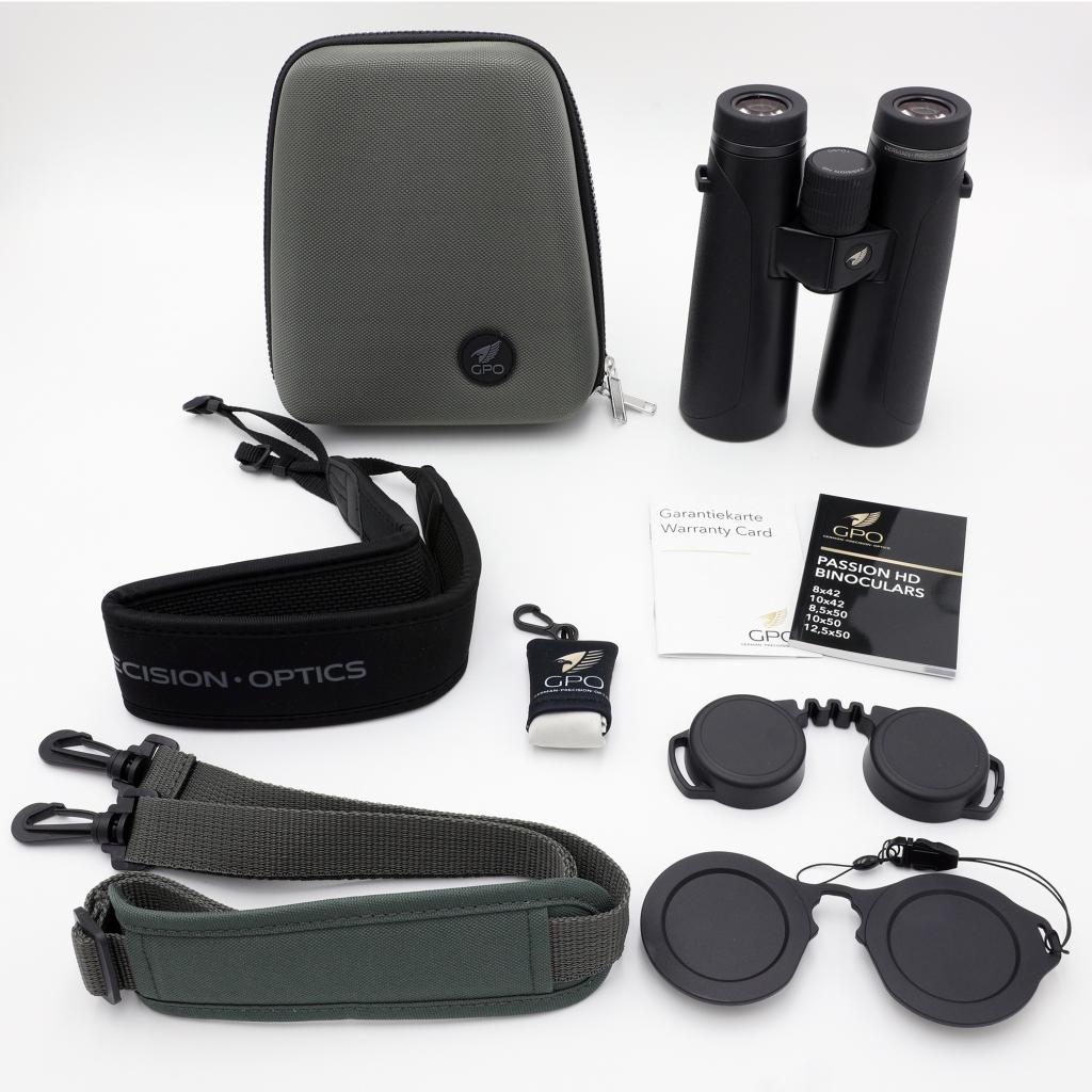 GPO Passion HD 12.5x50 Binoculars - Black