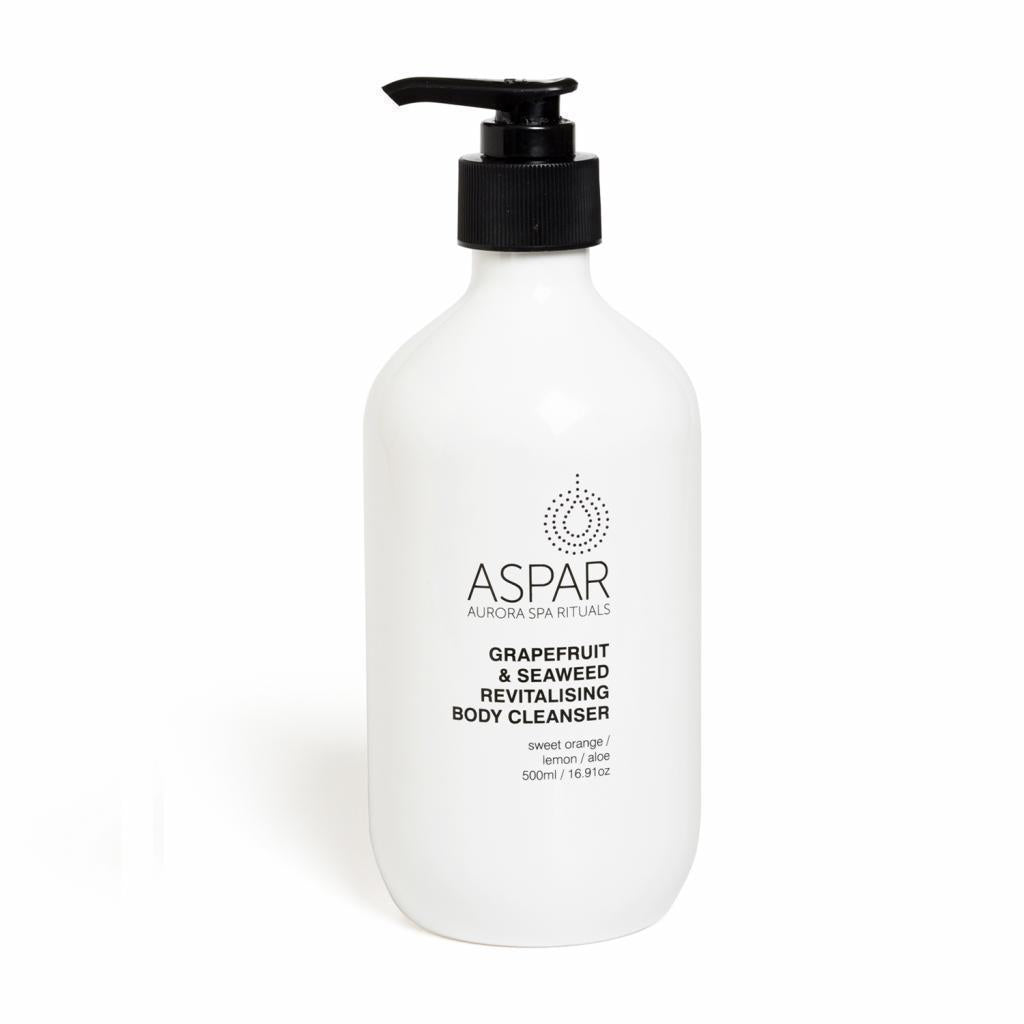 ASPAR GRAPEFRUIT & SEAWEED REVITALISING BODY CLEANSER - 500ML