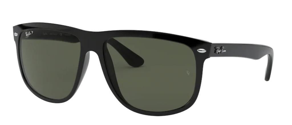Ray Ban Boyfriend Black frame - Polirized, Size 60 (L)