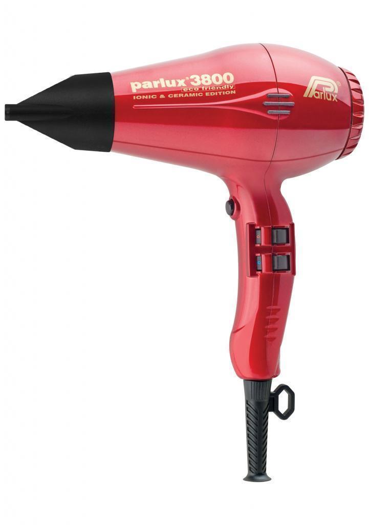 Parlux 3800 Ceramic & Ionic Dryer 2100W - Red