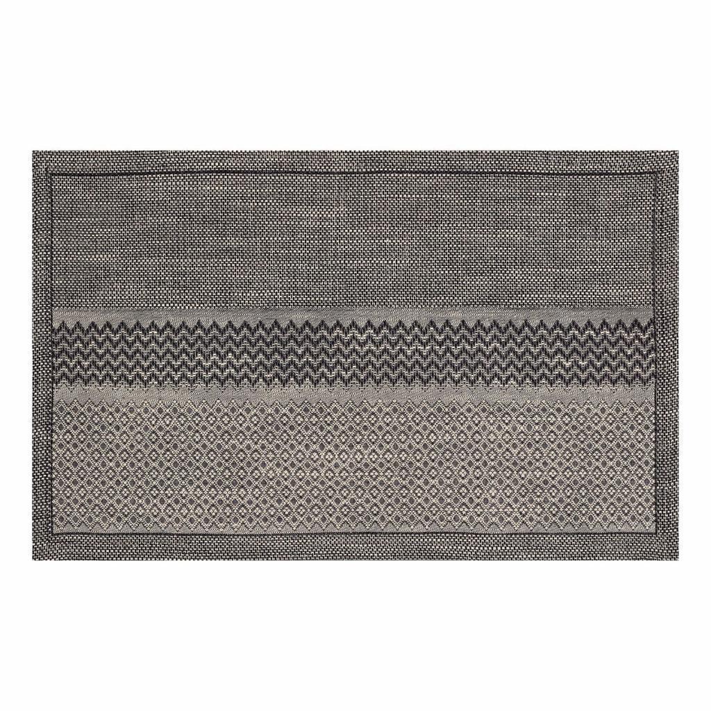 Le Jacquard Francais Cotton Napkin 'Slow Life' Clay