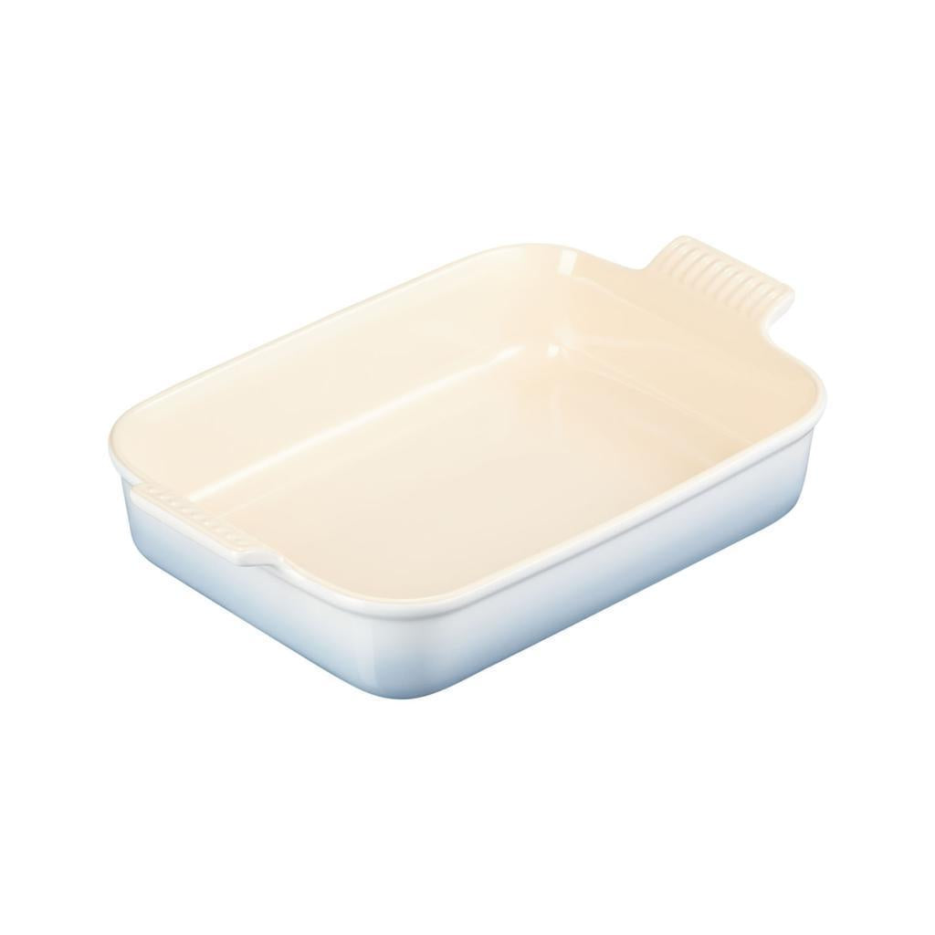 Le Creuset Heritage 32cm Deep Rectangular Dish - Coastal Blue
