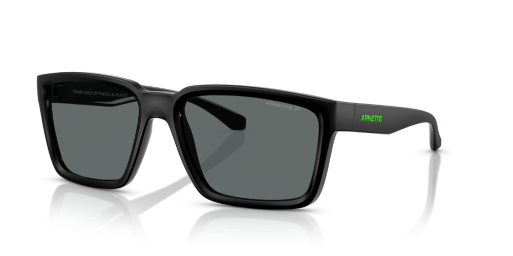 Arnette Plot Twist - Black Matte Top/Shiny Size 57 (Xl)