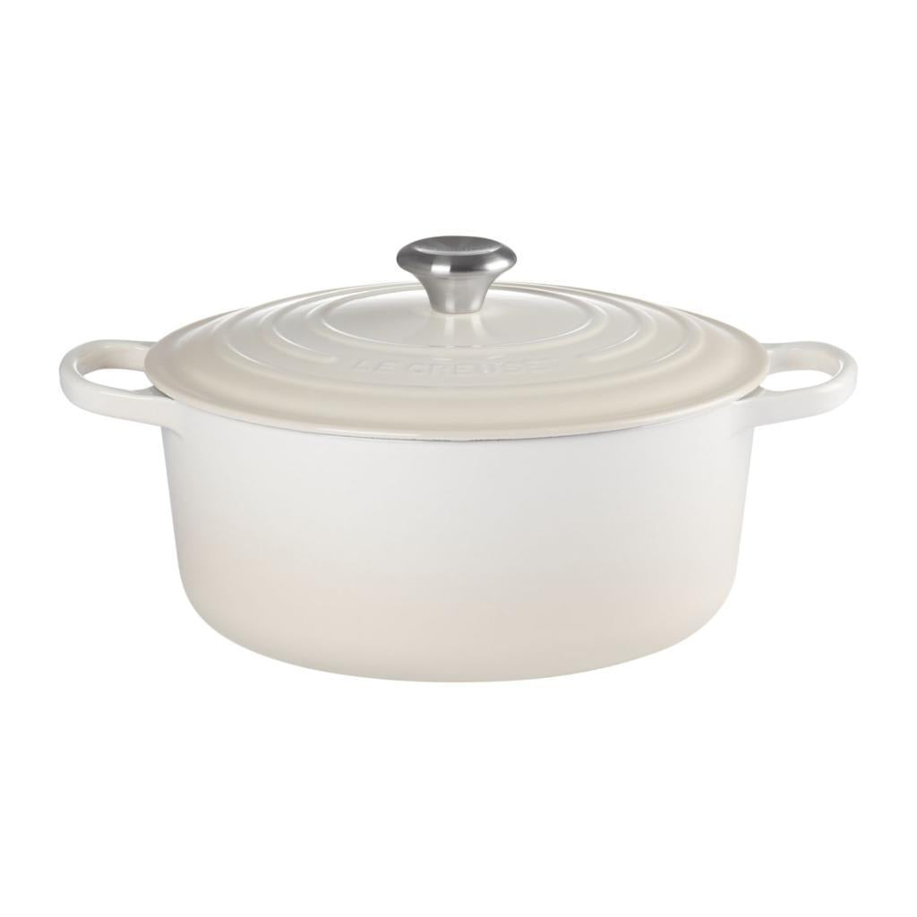 Le Creuset Cast Iron Round Casserole 28cm - Meringue