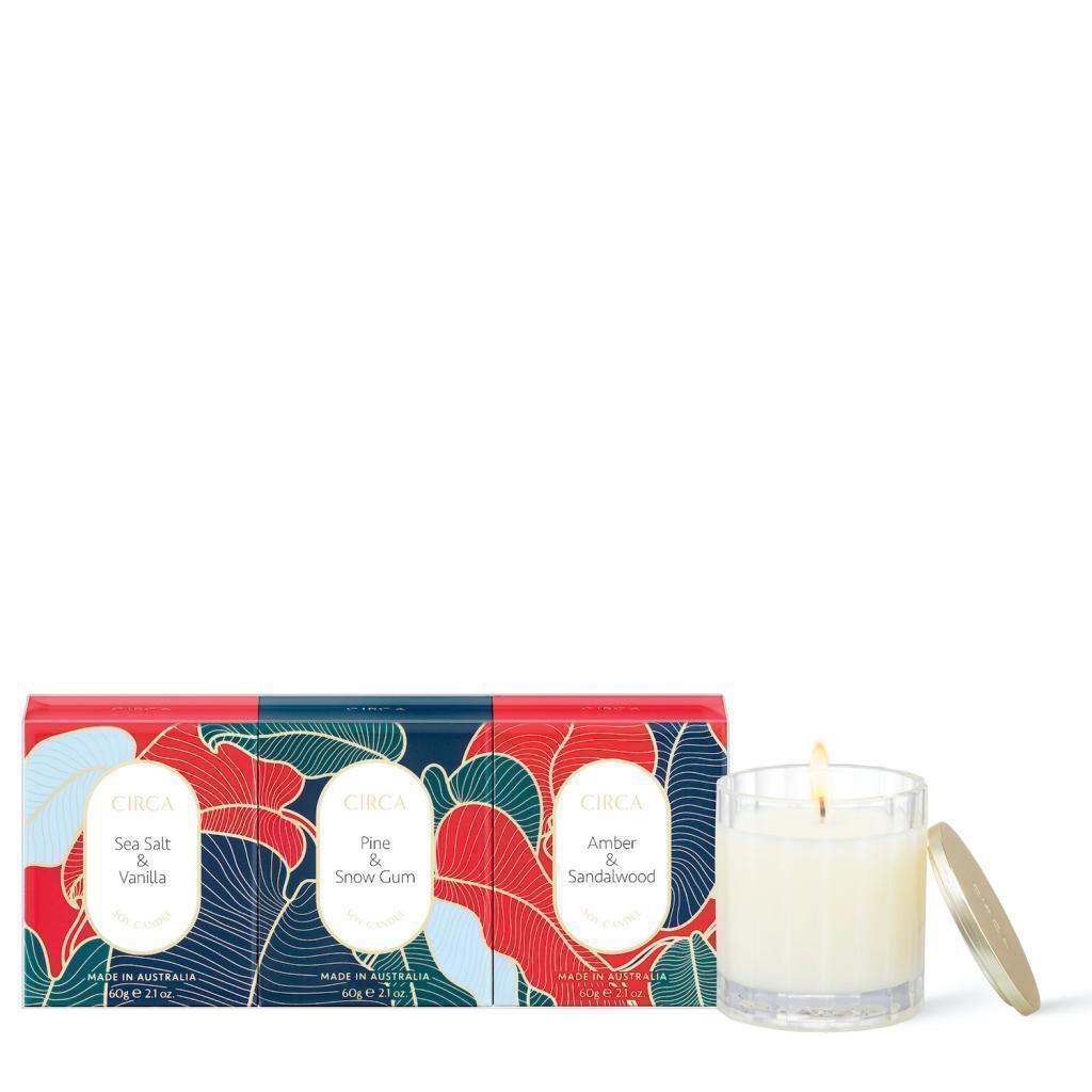 Circa Mini Candle Trio Set