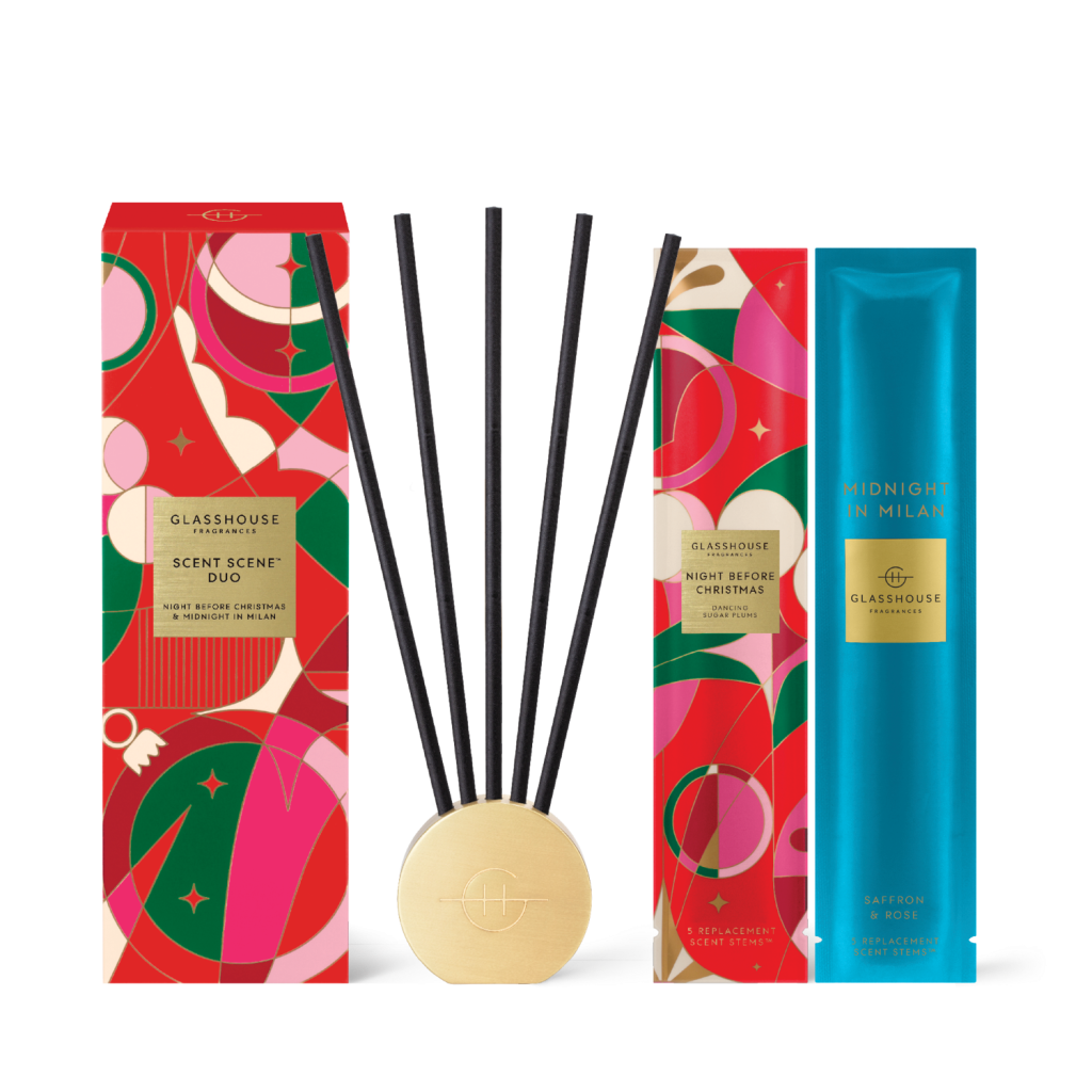 Glasshouse Scent Scene Duo - Night Before Christmas & Midnight in Milan - X24