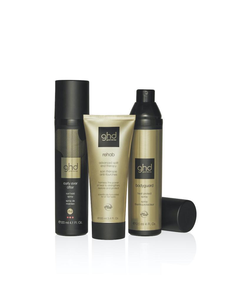 ghd Styling bundle (Heat Protect Spray + Curl Hold Spray + ASET)