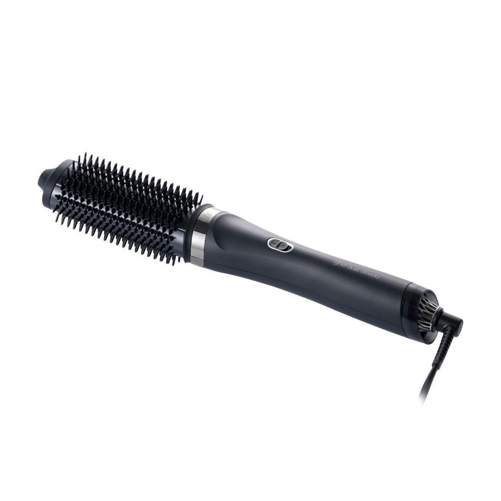 ghd duet blow dry 2-in-1 hair dryer brush in black + GWP (Bodyguard Heat Protector 120ml)