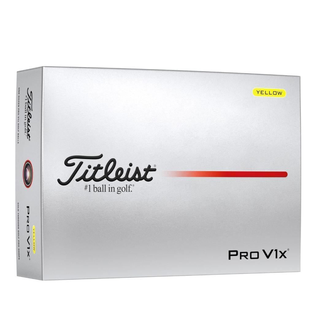 Titleist 25 PRO V1X DZ Yellow golf balls