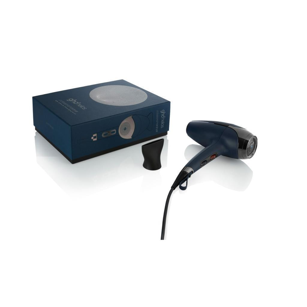 ghd Helios Professional Hairdryer Ink Blue + GWP (Bodyguard Heat Protector 120ml)