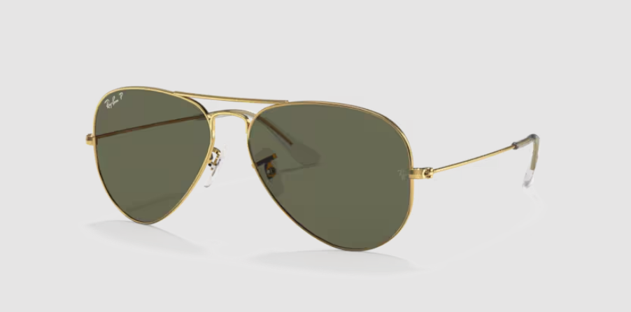 Ray-Ban Aviator large metal, Arista gold Size 62 (XXL)