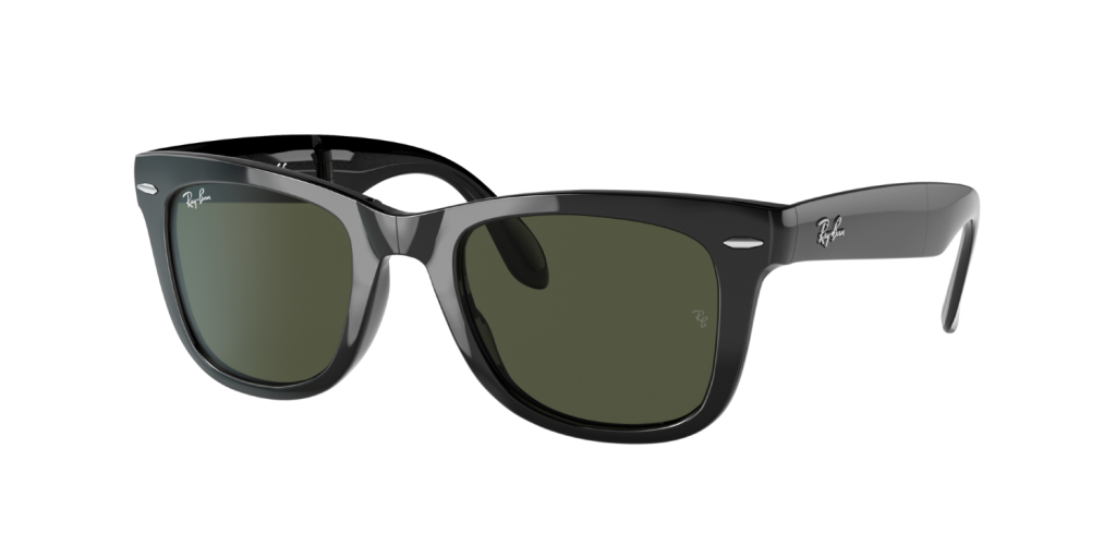 Ray-Ban Folding Wayfarer Black, Size 54 (XL)
