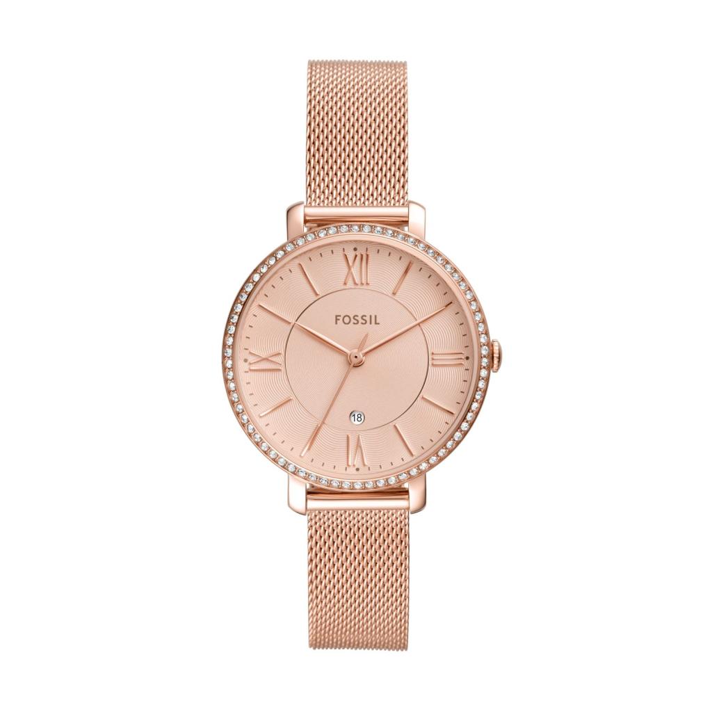 Fossil Ladies Jacqueline Rose Gold 36MM Watch