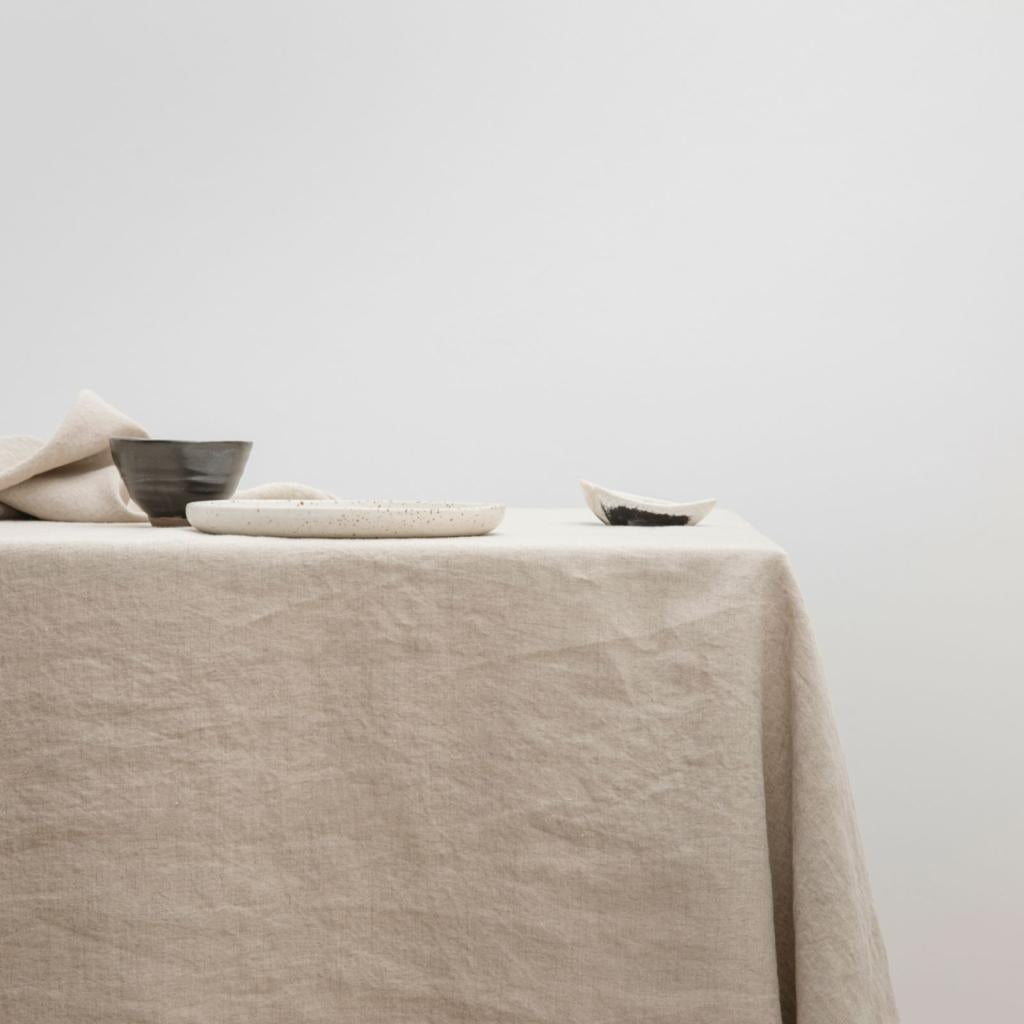 Linen Tablecloth - SquareNatural