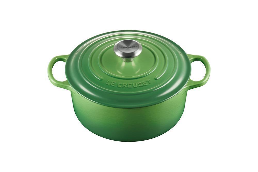 Le Creuset Cast Iron 24cm Round Casserole - Bamboo
