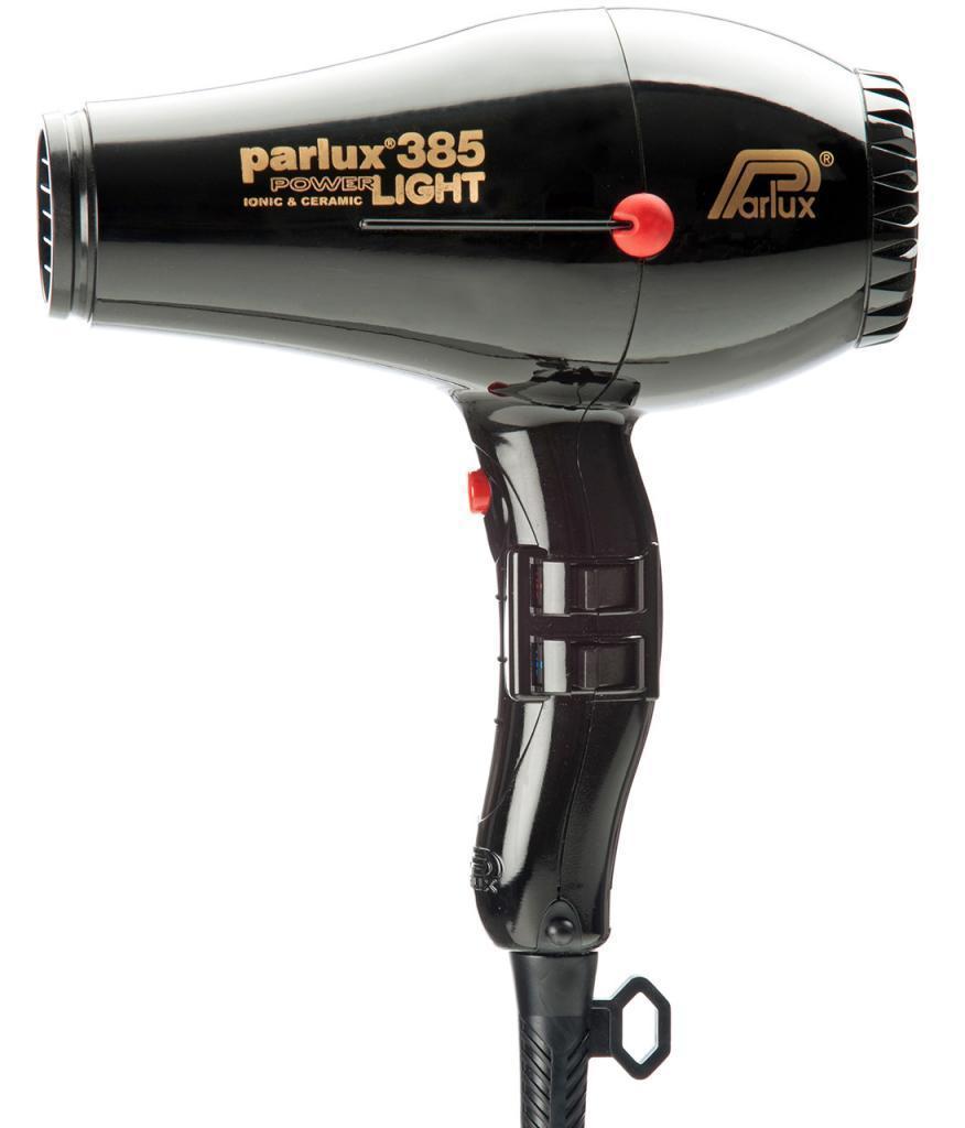 Parlux 385 Powerlight Ceramic & Ionic Dryer 2150W - Black