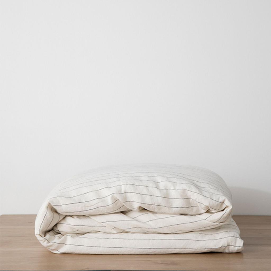 Cultiver Duvet set Queen Pencil StripePencil Stripe