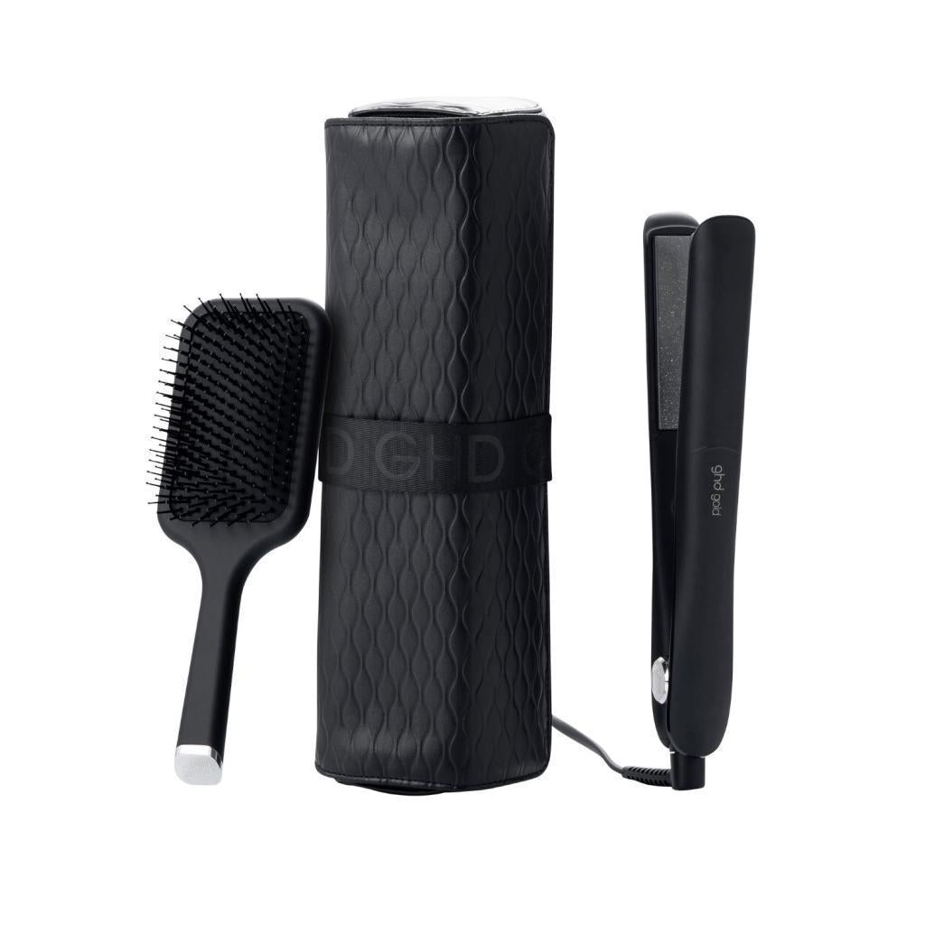 ghd gold hair straightener gift set + GWP (Bodyguard Heat Protector 120ml)