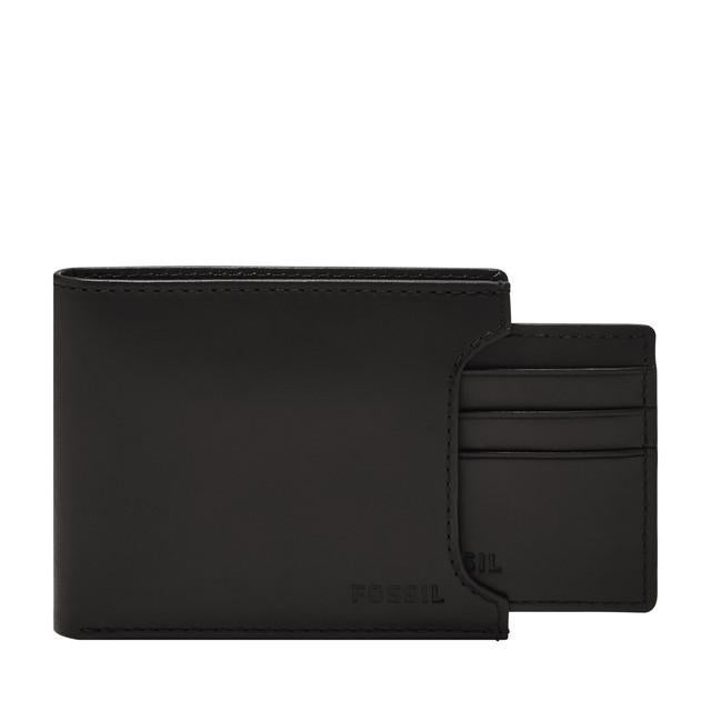 Fossil Men?s Derrick Small Leather Black