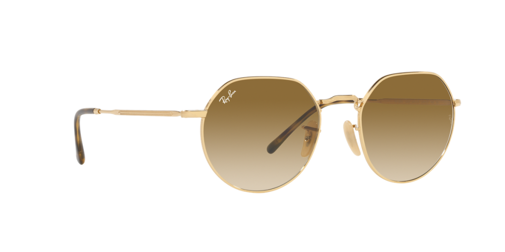 Ray-Ban Jack Arista w Gradient Brown, Size 53 (L)
