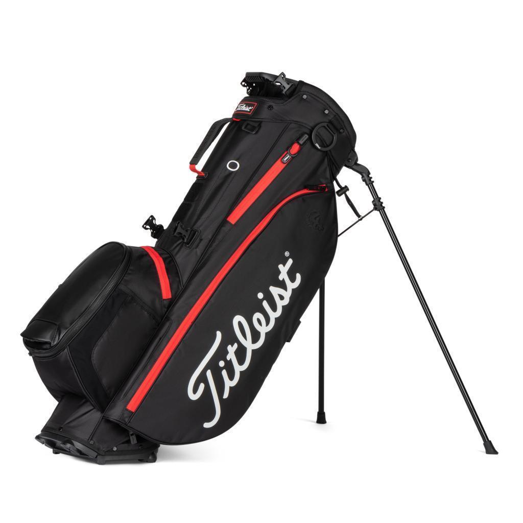 Titleist Players 4 Plus Stand Bag-Black/Red