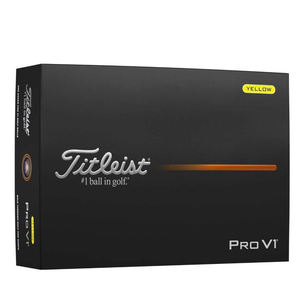 Titleist 25 PRO V1 DZ Yellow golf balls