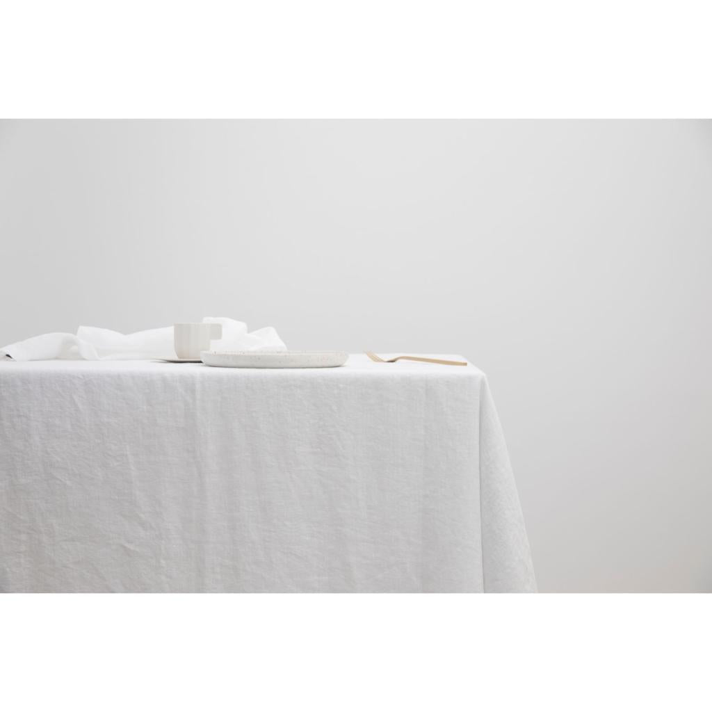 Linen Tablecloth - SmallWhite