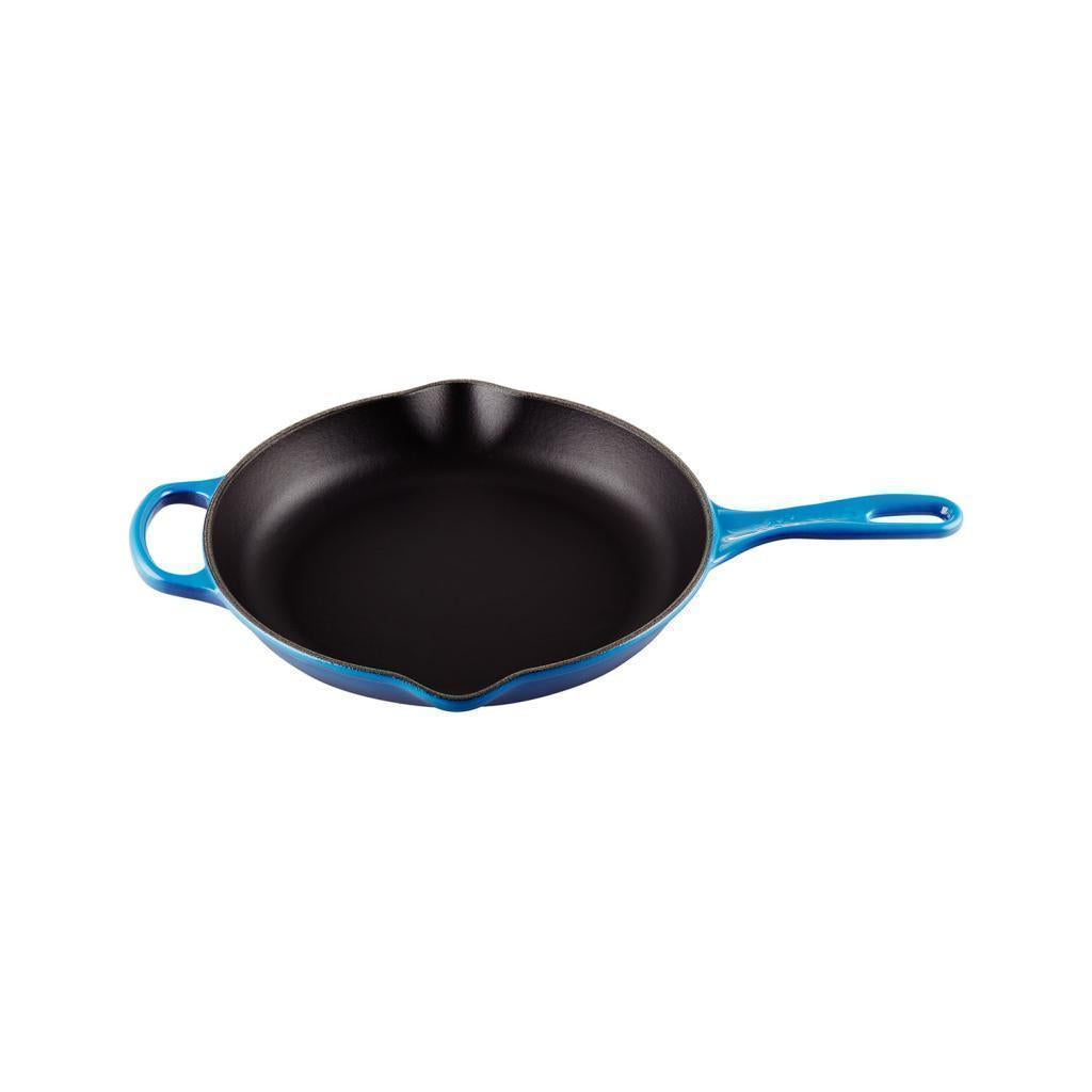 Le Creuset Cast Iron 26cm Skillet - Azure Blue