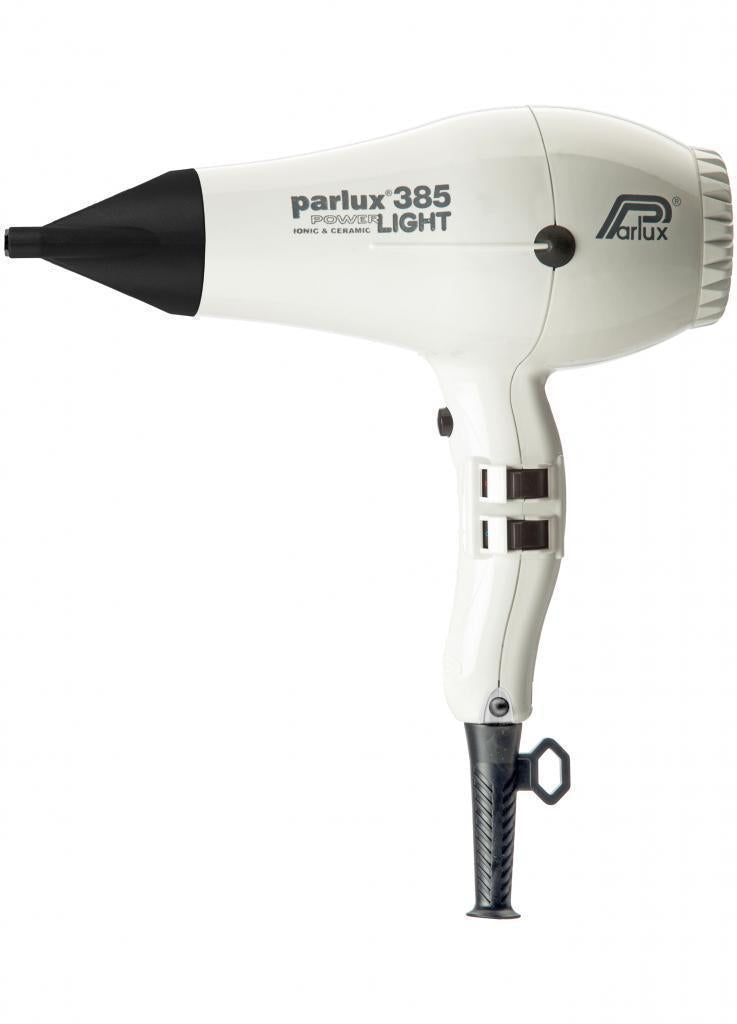 Parlux 385 Powerlight Ceramic & Ionic Dryer 2150W - White