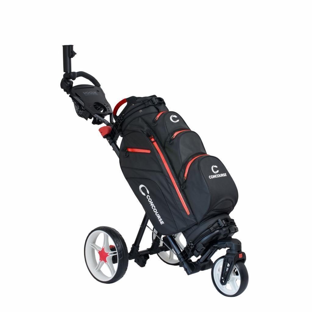 Concourse Vogue Push Buggy with - Wet Weather Bag