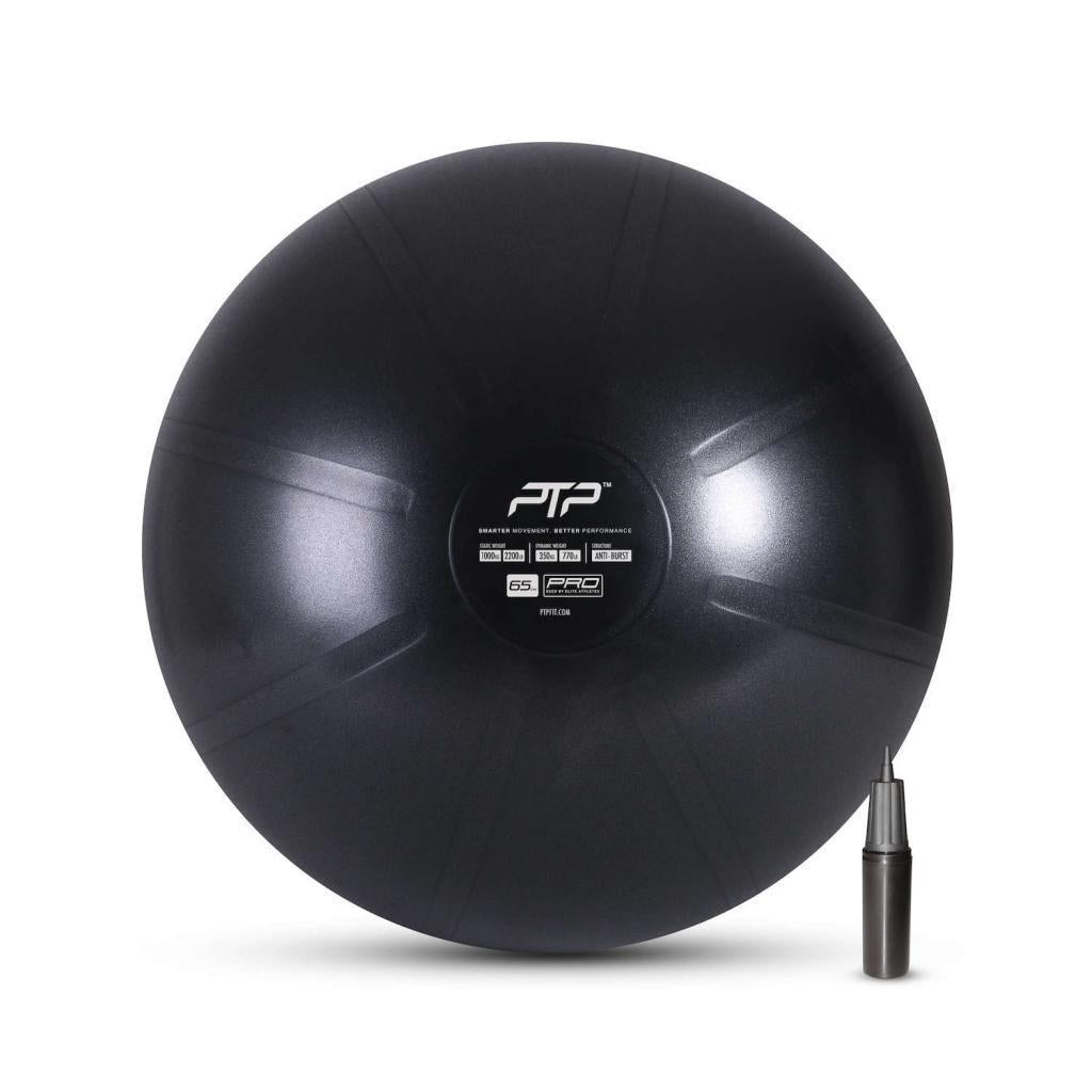 PTP Core Ball 65cm - Onyx Black w/Pump Onyx Black