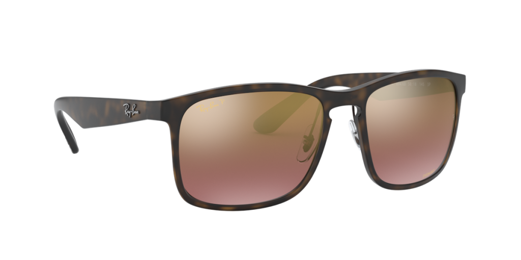 Ray-Ban Havana w Gold Grad Polar, Size 58 (XL)