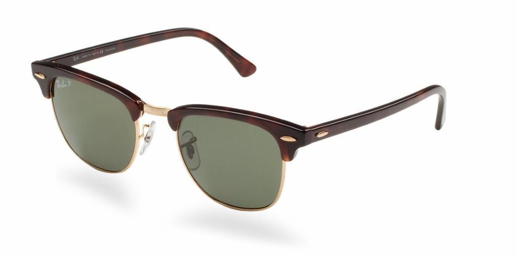 Ray-Ban Clubmaster Classic Polarized Sunglasses, Size 51 (L)