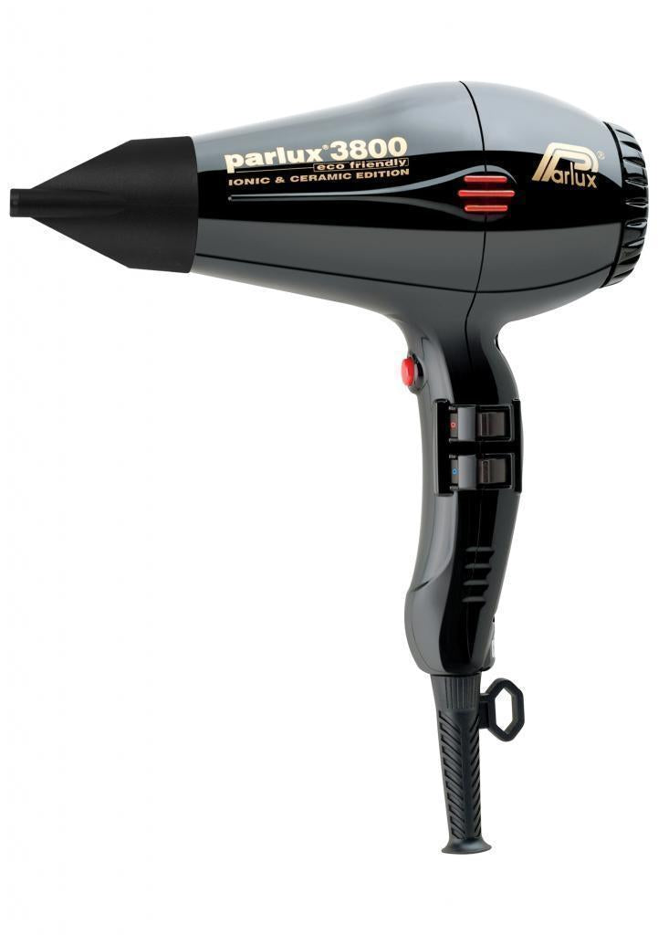 Parlux 3800 Ceramic & Ionic Dryer 2100W - Black