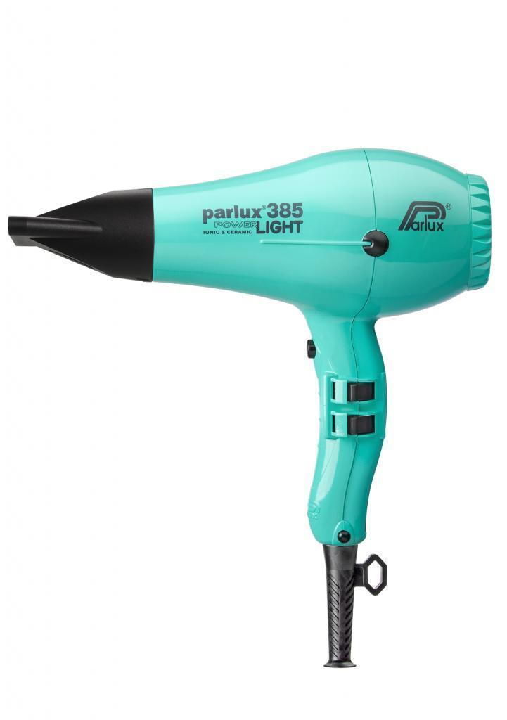 Parlux 385 Powerlight Ceramic & Ionic Dryer 2150W - Aquamarine
