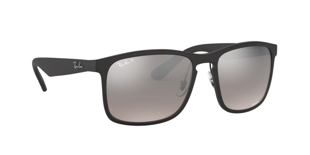 Ray-Ban Black w Grey Polar, Size 58 (XL)