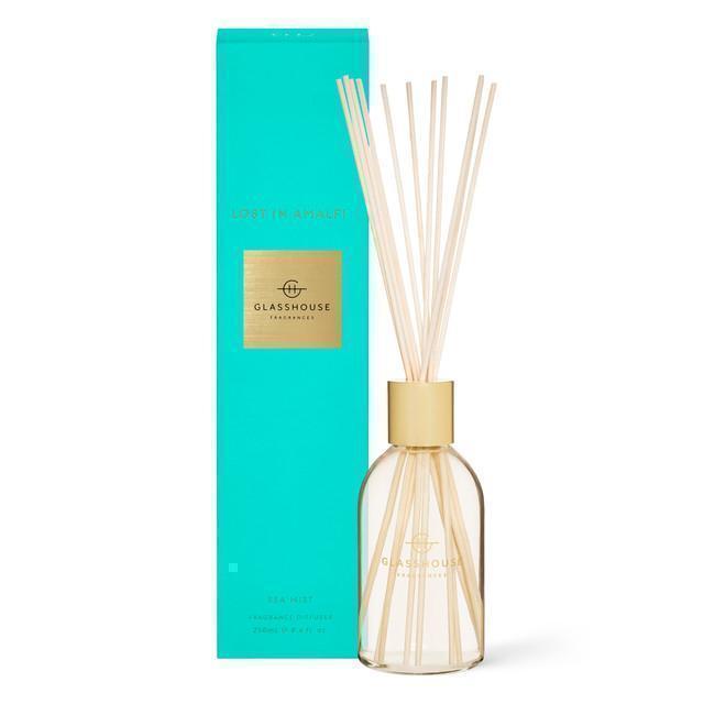 Glasshouse Fragrances 250ml Fragrance Diffuser Lost in Amalfi (Sea Mist)